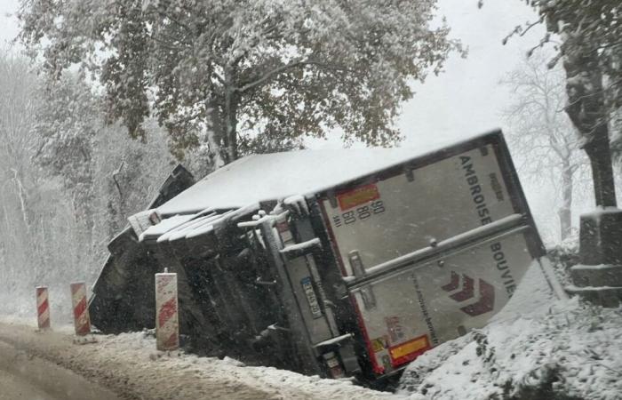 EN IMAGES. Le pays de Flers se réveille sous la neige : un décor de Noël