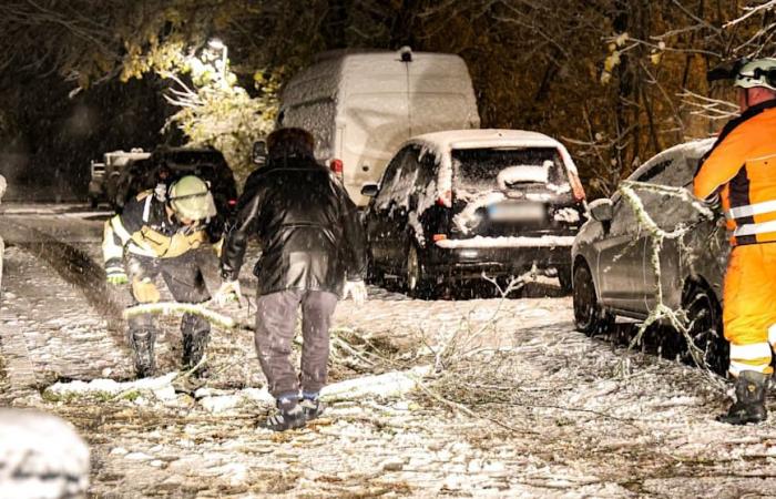 Météo : la neige provoque des accidents et des retards de vol