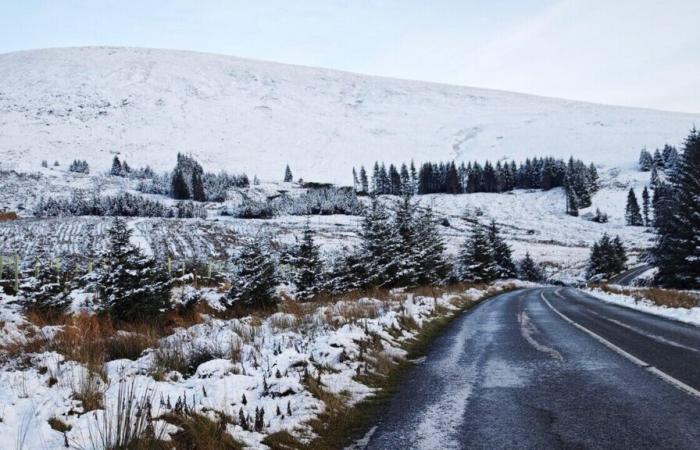 Neige attendue selon les avertissements Orange, minimum prévu de -4C