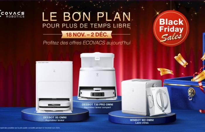 Les robots aspirateurs Ecovacs font leur révolution, leurs prix s’envolent pendant le Black Friday