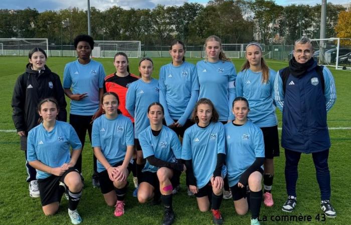 Les écolières de la section féminine du Puy Foot 43 à l’honneur