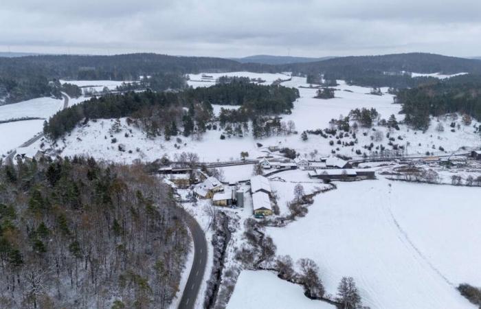 Tempête DWD avertissant de « fortes chutes de neige »