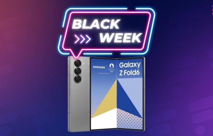 Le dernier smartphone pliable blindé par IA de Samsung baisse de plus de 500 € son prix pour la semaine du Black Friday