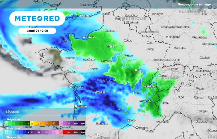 nos cartes confirment les chutes de neige en France ! À quelle heure va-t-il neiger dans votre région ?