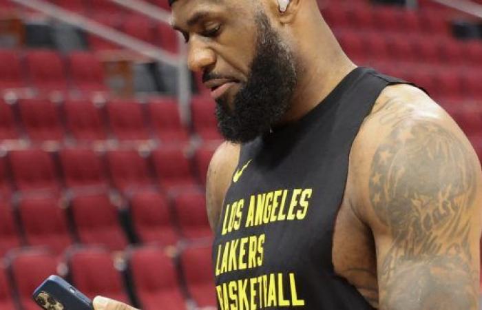 LeBron James coupe ses comptes X et Instagram • Basket USA