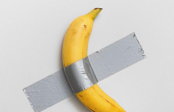 Une banane artistique vendue à prix d’or chez Sotheby’s