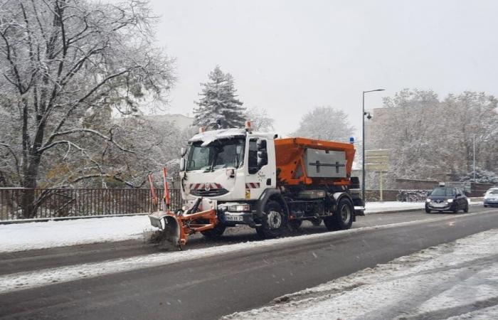 EN DIRECT – La neige tombe en Côte-d’Or et en Saône-et-Loire, suivez l’évolution de la situation sur les routes