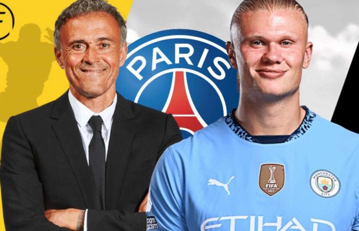 Haaland – Enrique, une grande nouvelle tombe au Paris SG !