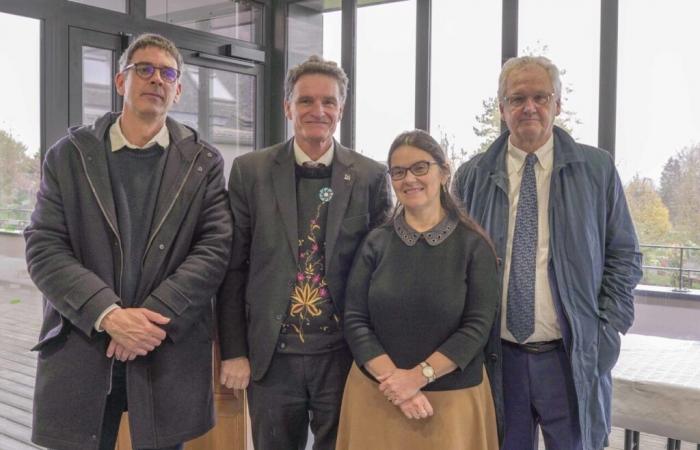 un nouveau restaurant scolaire en construction dans cette petite ville