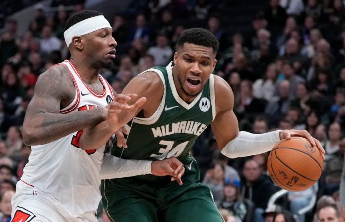 Les Chicago Bulls tombent face aux Milwaukee Bucks alors que Giannis compte 41 points