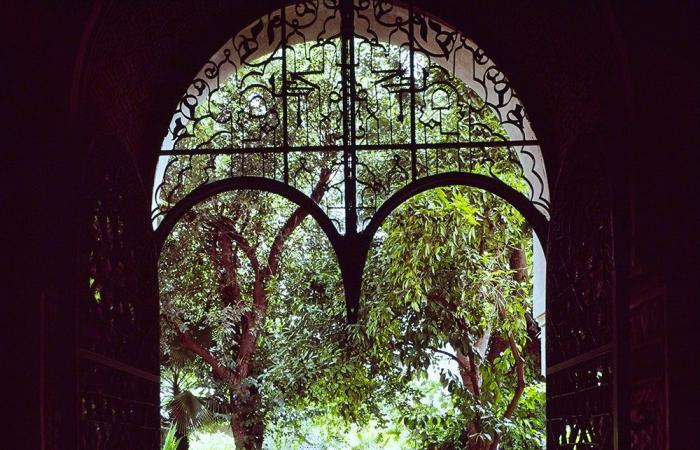 le palais qu’il possédait dans la médina de Marrakech