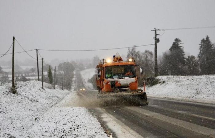 Neige dans le Mortainais, A 84 bloquée… Le point sur le trafic dans le Manche Sud