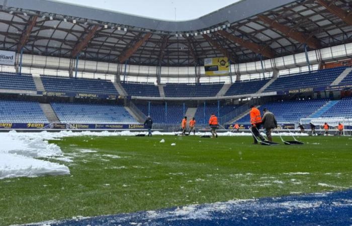 Le match Sochaux-FCVB aura-t-il lieu malgré la neige ?