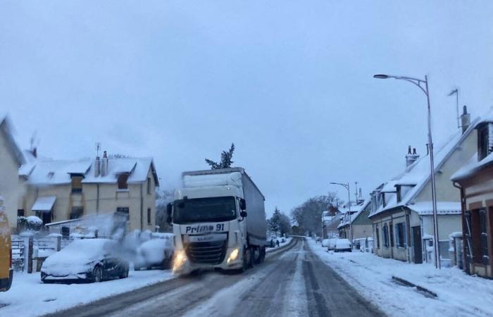 Sur les routes de l’Orne, les poids lourds bloquent la circulation