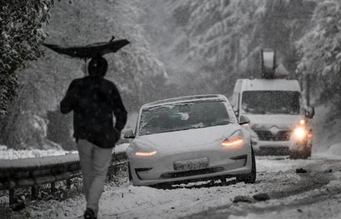 EN IMAGES. Rennes, Paris, Strasbourg… La moitié de la France sous la neige après la tempête