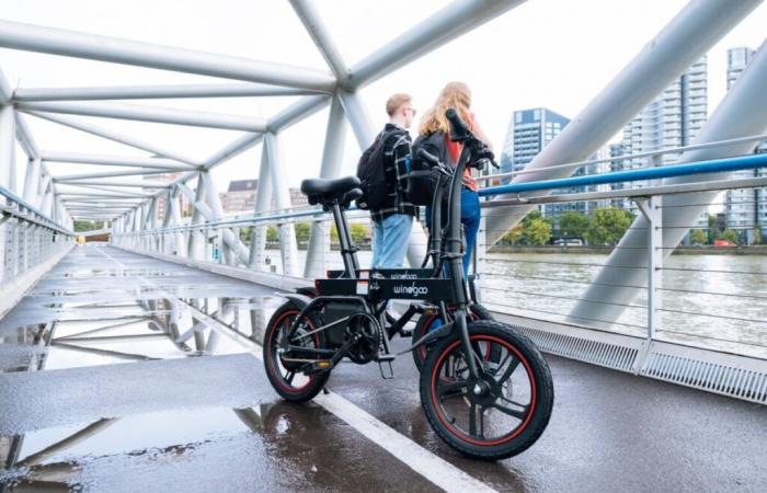 ce vélo électrique pliant Windgoo vendu en France présente un risque d’incendie