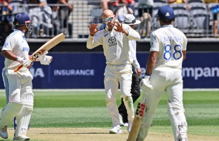 Rishabh Pant et Nathan Lyon discutent des enchères IPL au milieu du premier test Inde vs Australie