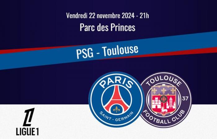 Match : PSG/Toulouse, en direct