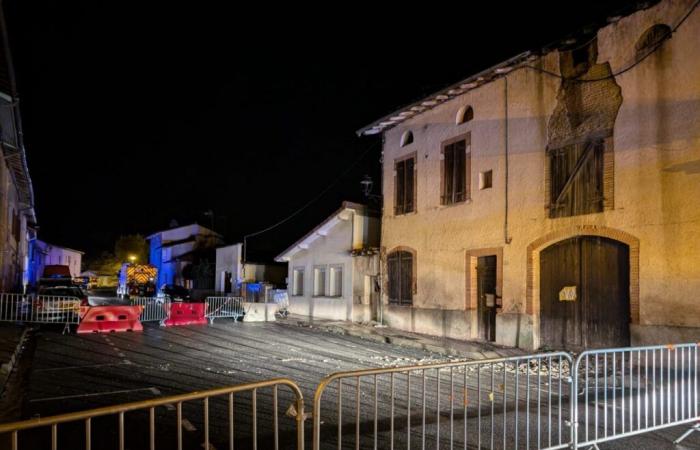 Au sud de Toulouse, une partie de cette maison s’effondre : quatre personnes sont relogées