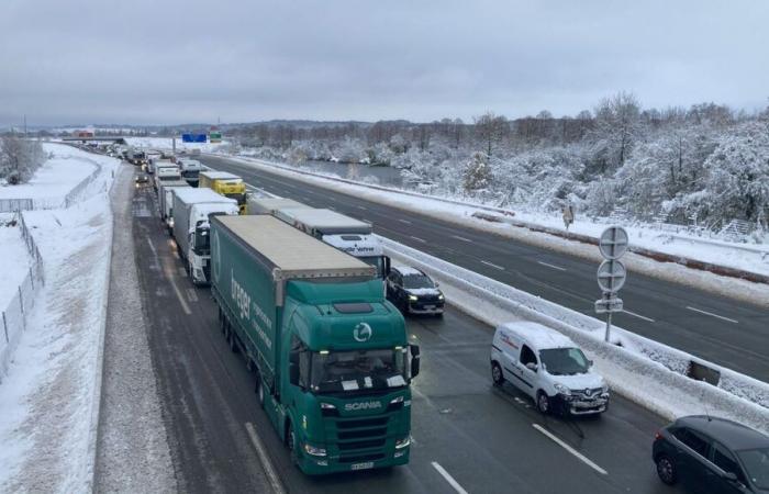 la circulation reprend sur une voie sur l’A28