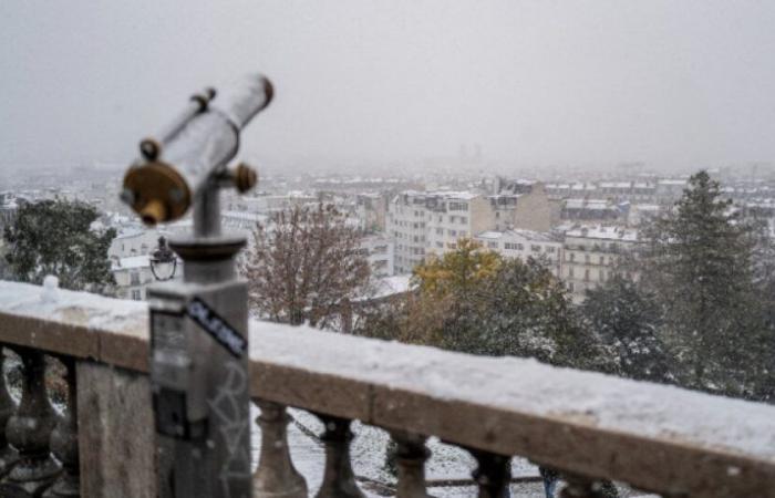 Paris sous la neige en plein mois de novembre, du jamais vu depuis 1968 : Actualités