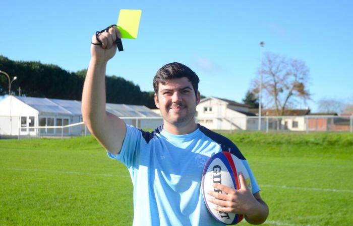 l’arbitre se claque en plein match, le pilier le remplace au pied levé