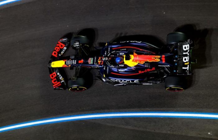 Red Bull a un gros problème d’aileron arrière à Las Vegas