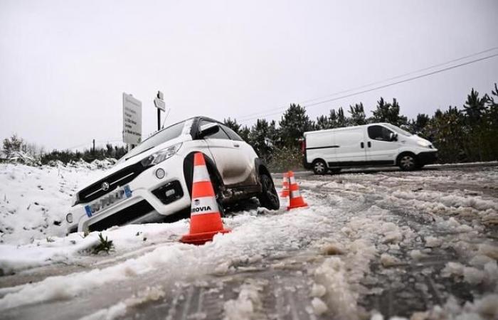 EN IMAGES. Rennes, Paris, Strasbourg… La moitié de la France sous la neige après la tempête