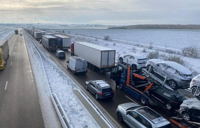 Situation très compliquée sur l’A6, 5 000 foyers sans électricité en Bourgogne