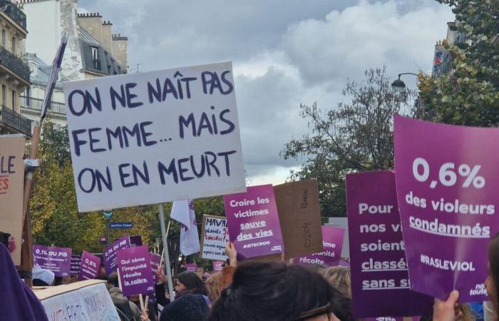 Manifestation à Paris contre les violences faites aux femmes : le parcours du cortège