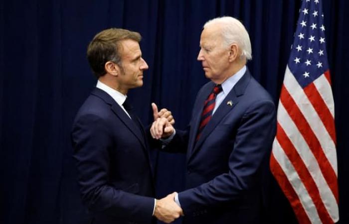 Joe Biden et Emmanuel Macron discutent d’un cessez-le-feu au Liban