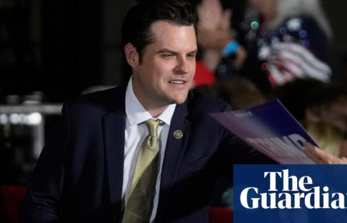 Matt Gaetz ne reviendra pas au Congrès après avoir abandonné sa candidature au procureur général