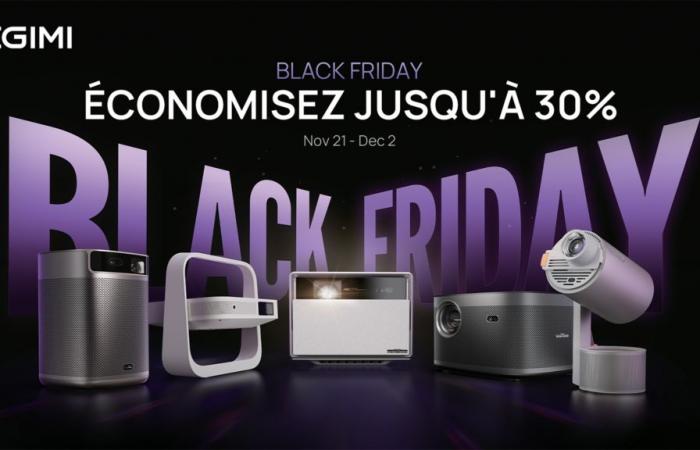 Un vidéoprojecteur au meilleur prix ? Découvrez rapidement les offres Black Friday de XGIMI