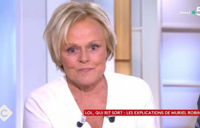 “Je ne m’emporte pas, je pleure”, explique pour la première fois Muriel Robin à propos du tournage de “MDR”