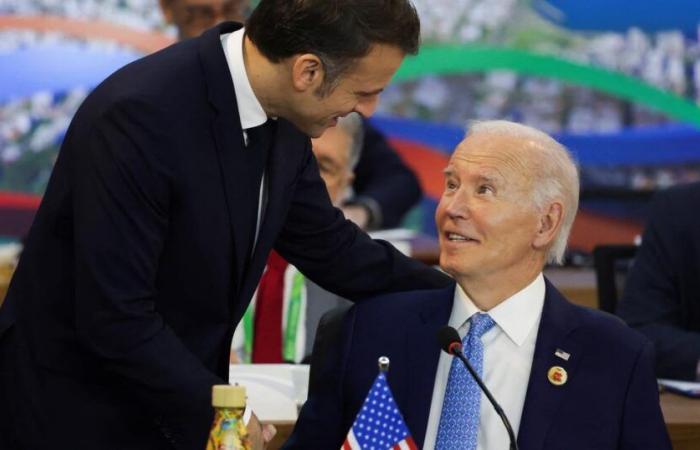 Joe Biden et Emmanuel Macron ont discuté des efforts de cessez-le-feu