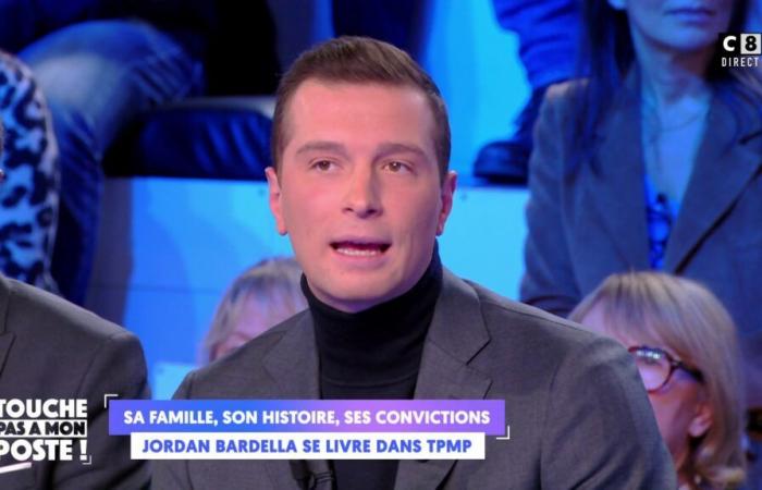 Jordan Bardella se dit du bout des lèvres sur l’état d’esprit de sa fille Marine