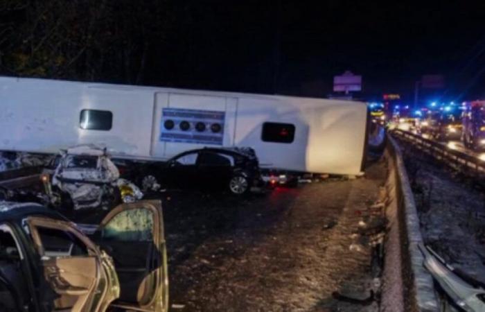 accident sur une autoroute enneigée dans le Val-de-Marne, plusieurs blessés graves : Actualités