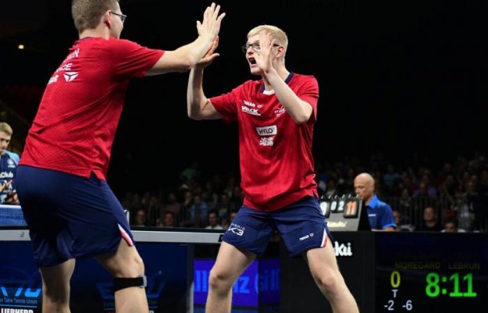 les magnifiques frères Lebrun qui atteignent la finale du double au Japon