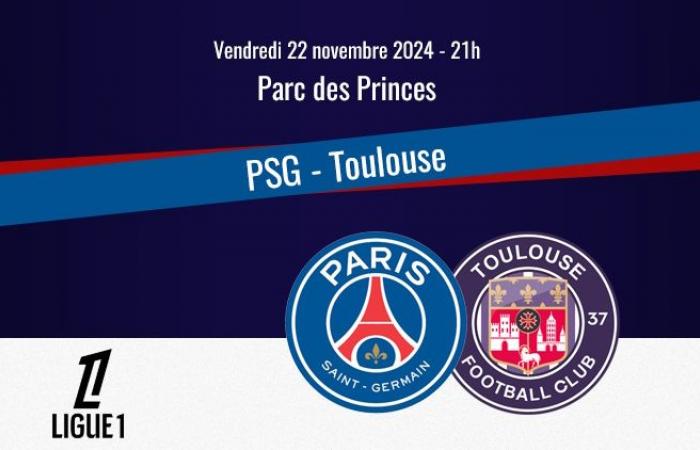 Les compositions officielles PSG/Toulouse dévoilées