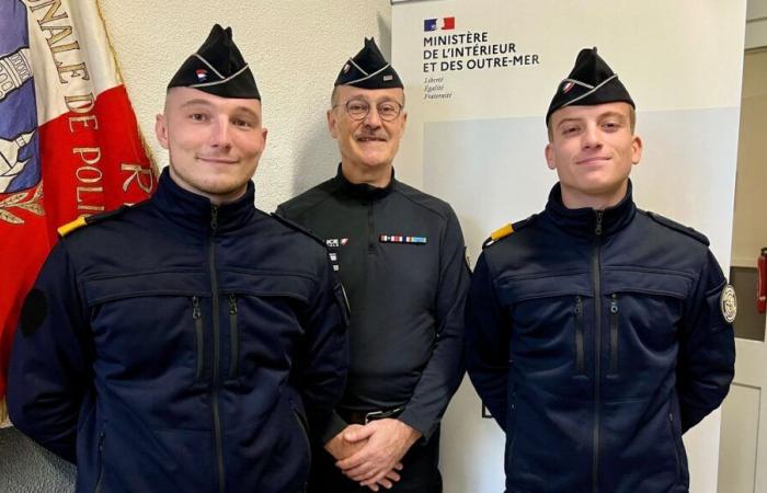 Les deux meilleurs étudiants policiers de France ont été formés à Périgueux