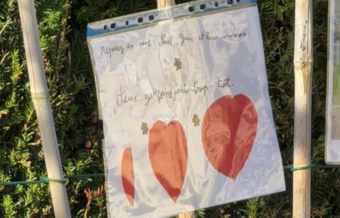 une marche blanche en hommage à la mère et à ses deux enfants de 8 et 10 ans