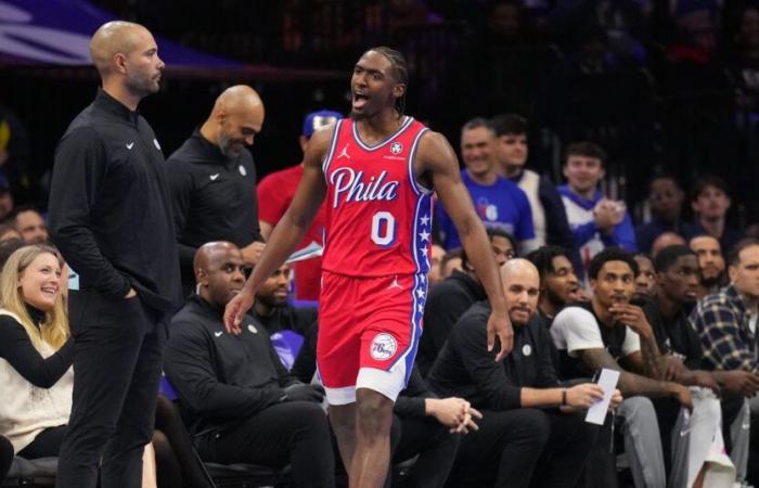 Tyrese Maxey-Jared McCain est électrique en zone arrière alors que les Sixers remportent enfin une victoire contre les Nets