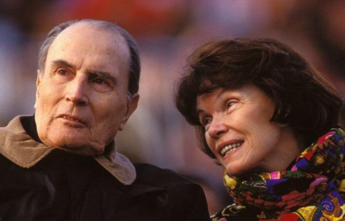 son amant vivait sous le même toit qu’elle et François Mitterrand