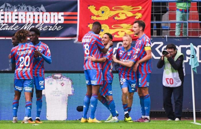 le geste pas très classe du SM Caen face à l’US Bolbec – Coupe de France – 8e tour – Bolbec-Caen