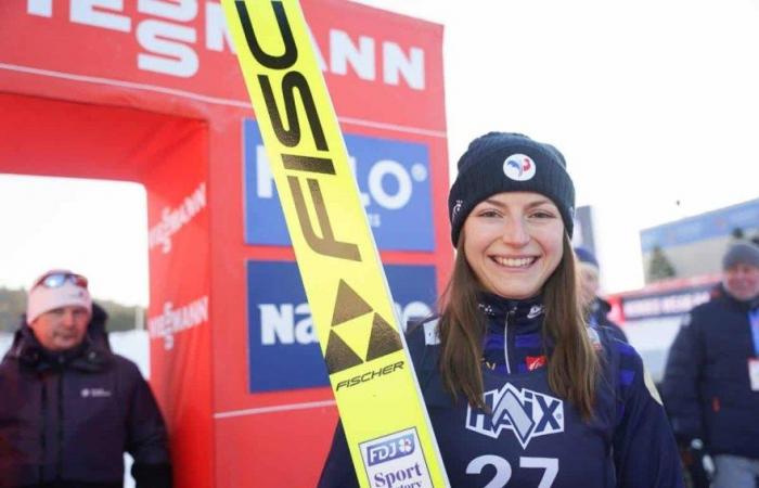 Saut à ski | «Je dois garder mon sang-froid, réussir à piloter et m’amuser» : un an après avoir remporté et pris le dossard jaune, Joséphine Pagnier revient à Lillehammer, terre de ses exploits | Magazine Nordique