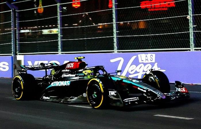 Formule 1 | Las Vegas, FP1 : Hamilton réalise un doublé Mercedes F1