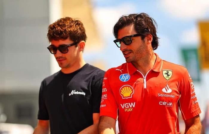 Carlos Sainz et Charles Leclerc en plein doute au GP de Las Vegas