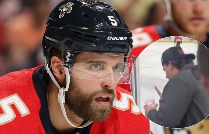 Aaron Ekblad perd son calme et s’en prend à un supporter qui l’a insulté