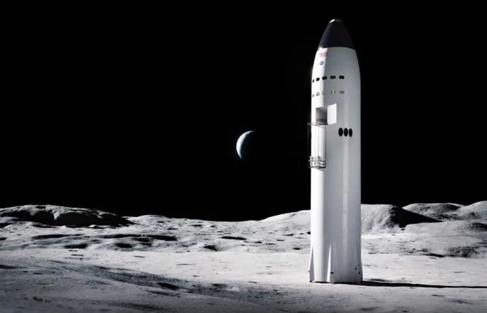 Regardez comment la fusée Starship fera atterrir des astronautes sur la Lune