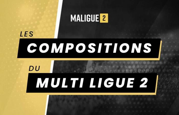 Ligue 2 – Les compositions officielles de la 14e journée